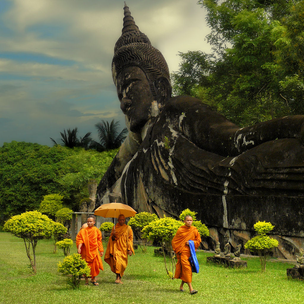 Buddha Park, Vientiane, Laos скачать