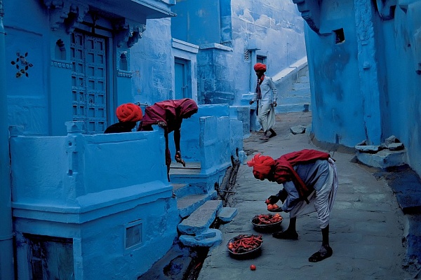 Враг термитов и москитов в городе Джодхпур, Индия